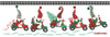 Merry Christmas Gnomes by Cindy Jacobs (24 x 8) Merry Christmas Gnomes by Cindy Jacobs (24 x 8)