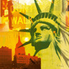 New York III by Gery Luger (12 x 12)