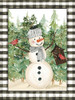Snowman and Birdhouse by Cindy Jacobs (18 x 24)