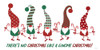 No Christmas Like a Gnome Christmas by Cindy Jacobs (24 x 12)