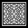 Black And White Geo I by Cindy Jacobs (24 x 24)