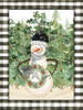 Snowman with Wreath by Cindy Jacobs (18 x 24)