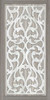 Geo Greige Deco Panel 2 by Cindy Jacobs (12 x 24)
