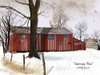 Americana Barn by Billy Jacobs (24 x 18)