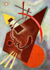 Pointed and Round by Wassily Kandinsky (18 x 24)