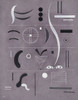 Four Parts 1932 by Wassily Kandinsky (18 x 24)