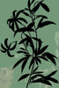 Green Silhouette I by Asia Jensen (18 x 24)
