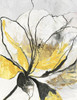 Outlined Floral I Yellow Version by Asia Jensen (18 x 24)
