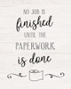 Paperwork by Natalie Carpentieri (18 x 24)