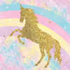 Unicorn Rainbow 1 by Lauren Gibbons (12 x 12)
