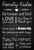Family Rules by Lauren Gibbons (18 x 24)