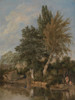 Boys Bathing on the__River Wensum, Norwich by John Crome (18 x 24)