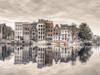 Amsterdam townhouses by the canal by Assaf Frank (24 x 17)