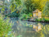 Gazebo by Basingstoke canal by Assaf Frank (24 x 18)