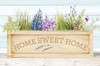 Lavender and Wood Planter Home by Janice Gaynor (24 x 18)