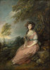 Mrs. Richard Brinsley Sheridan by Thomas Gainsborough (18 x 24)