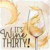Wine Splash 2 by Kimberly Allen (24 x 24)