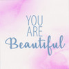 You Are Beautiful 2 by Kimberly Allen (24 x 24)
