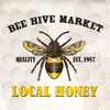 Bee Hive Market by Kimberly Allen (24 x 24)