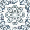 Blue Tiles 1 by Kimberly Allen (12 x 12)