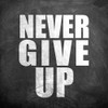 Never Give Up by Kimberly Allen (24 x 24)