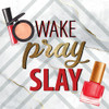 Wake Pray 1 by Kimberly Allen (24 x 24)