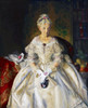 Mrs T in Cream Silk-No 2 by George Bellows (18 x 24)