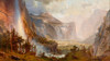 The Domes of the Yosemite by Albert Bierstadt (24 x 13)