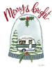 Merry and Bright Camper by Sara Baker (18 x 24)