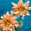 Orange Chrysanthemums by Ann Bailey (12 x 12)