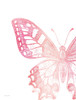 Pink Butterfly I by Susan Ball (18 x 24)