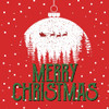 Merry Christmas Ornament by Ann Bailey (24 x 24)