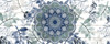 Mandala Leaves 2 by Kimberly Allen (24 x 10)