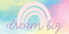 Dream Big Rainbow by Kimberly Allen (24 x 12)