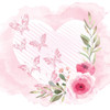 Paris Butterflies 3 by Kimberly Allen (24 x 24)