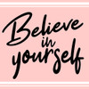 Believe Pink by Kimberly Allen (24 x 24)