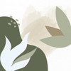 Organic Greens 1 by Kimberly Allen (24 x 24)