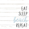 Eat Sleep Beach 3 by Kimberly Allen (24 x 24)