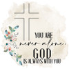 Never Alone He is With You by Kimberly Allen (24 x 24)