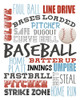 Baseball by Kimberly Allen (18 x 24)