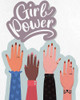 Girl Power Hands by Kimberly Allen (18 x 24)