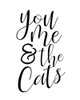 You Me Cats by Kimberly Allen (18 x 24)