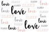 Love Love Love by Kimberly Allen (24 x 18)