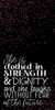 Strength Rose 1 by Kimberly Allen (12 x 24)