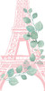 Mint Paris 3 by Kimberly Allen (12 x 24)