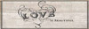 Love Is Beautiful Poster Print by  May (8 x 24)