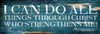 I Can Do All Poster Print by Jace Grey (8 x 24)