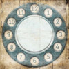 Rottery clock Poster Print by Jace Grey (12 x 12)