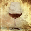 Wine glass Poster Print by Jace Grey (12 x 12)