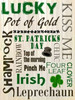 St Patricks Day Poster Print by  Kimberly Allen  (9 x 12)